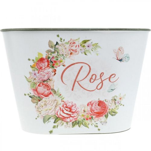 Produkt Sadzarka, ozdobne róże doniczkowe, miska na kwiaty dł. 19 cm wys. 12,5 cm