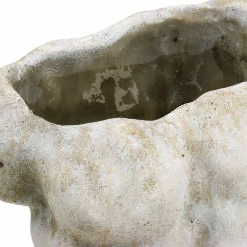 Floristik24 Doniczka Torso Mężczyzna Szary 19×13,5cm H28cm
