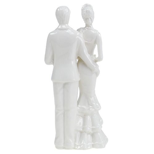 Floristik24 Figurka tortowa Nowożeńcy biała 17cm