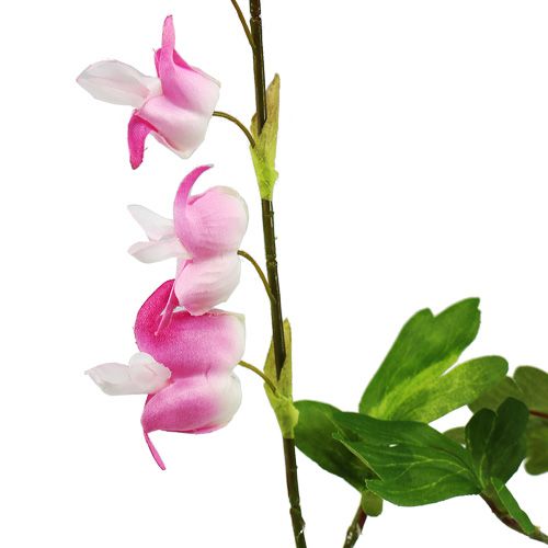 Floristik24 Serce łezka 91cm jasnoróżowe 3szt
