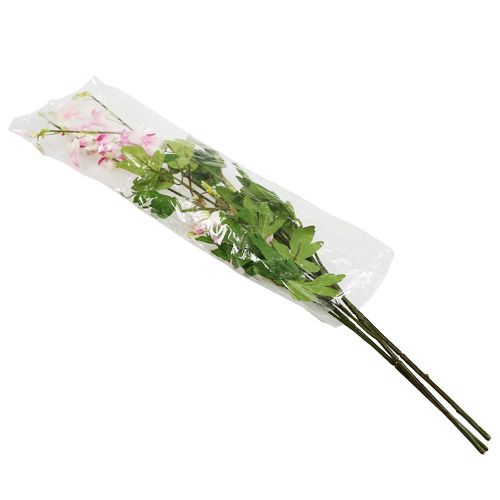 Floristik24 Serce łezka 91cm jasnoróżowe 3szt