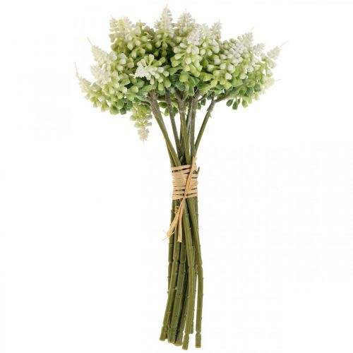Produkt Hiacynt winogronowy sztuczny hiacynt biały 28cm 12szt w pęczku