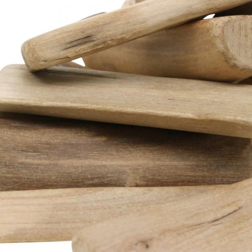 Floristik24 Driftwood natura, dekoracja marynistyczne drewno dł.8cm 250g