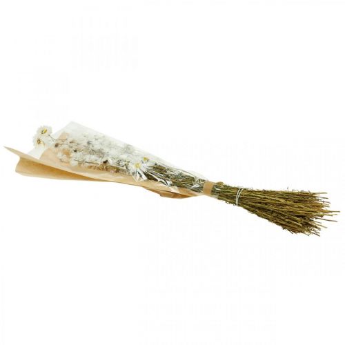 Produkt Suszone kwiaty Acroclinium Kwiaty białe suche florystyka 60g