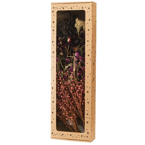Produkt Suszone kwiaty koniczyny fioletowej kwiaty słomy len koperek 35cm 150g
