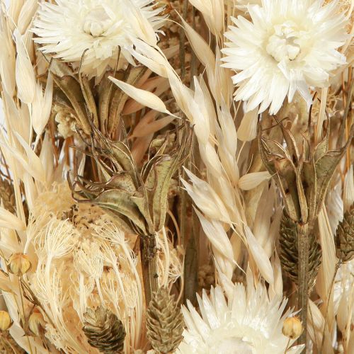 Produkt Kwiaty suszone białe złoto z kwiatami kapeluszowymi Phalaris 30cm 200g