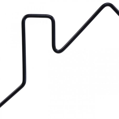 Floristik24 Suszone kwiaty kwietnik Domek z suszonych kwiatów 34,5×24,5cm