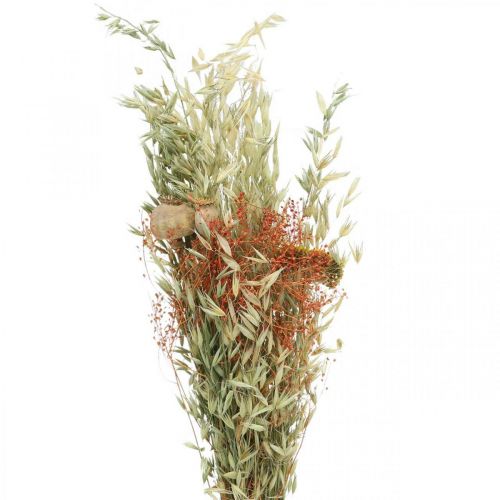 Produkt Bukiet suszonych kwiatów zbóż i maków dekoracja sucha 60cm 100g