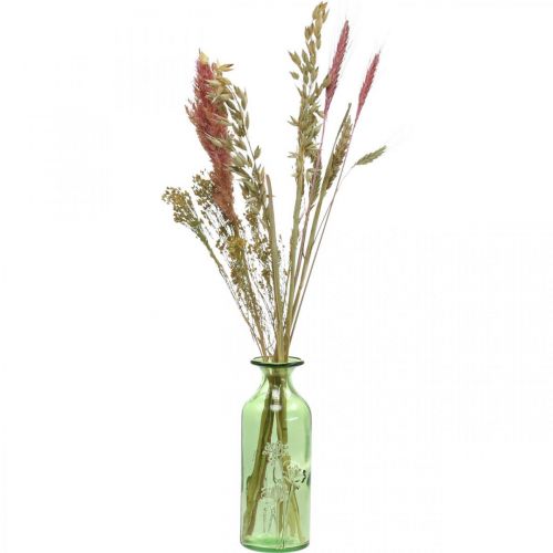 Produkt Suszone kwiaty DIY zestaw do bukietu różowy suszone kwiaty 60cm