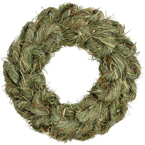 Floristik24 Wianek na drzwi, wianek z siana naturalny Ø30cm 1 szt