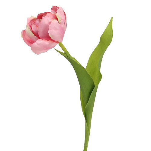 Floristik24 Tulipan różowy 37cm 6szt