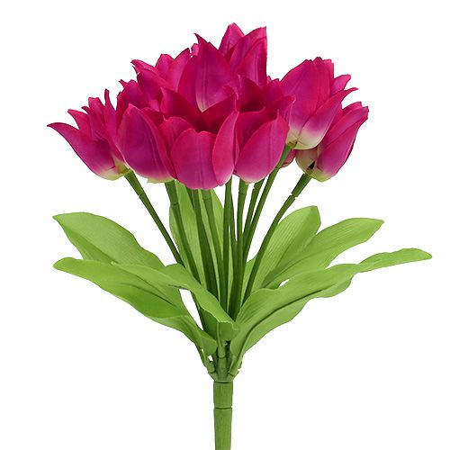 Floristik24 Tulipanowy krzew różowy L 30cm