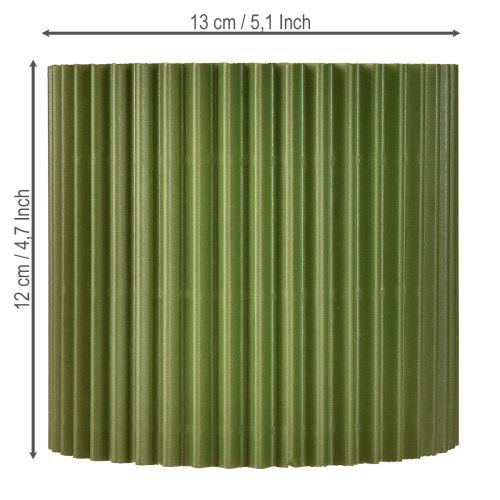 Produkt Doniczka papierowa ciemnozielona Ø13cm H12cm 4 szt.