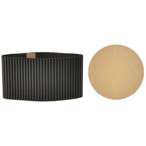 Produkt Doniczka papierowa czarna Ø19cm wys.14cm 3 szt.