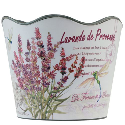 Doniczka plastikowa letnia lawenda Ø16,5cm W13,5cm