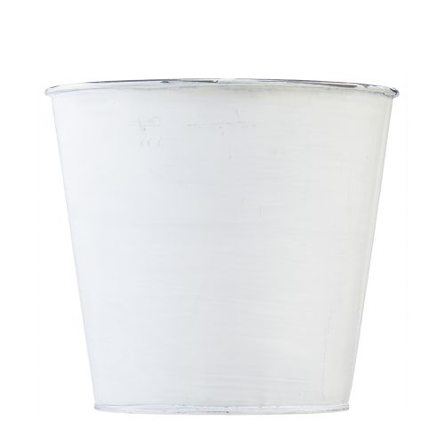 Produkt Doniczka metalowa donica na białe kwiaty 12,5 cm W11,5 cm