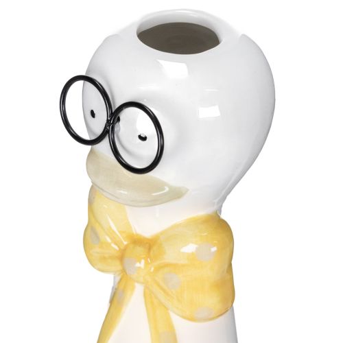 Produkt Wazon w kształcie kaczki z uroczym wzorem do zabawnej dekoracji stołu, 24 cm, 2 sztuki