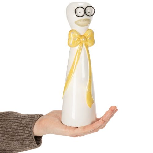 Produkt Wazon w kształcie kaczki z uroczym wzorem do zabawnej dekoracji stołu, 24 cm, 2 sztuki