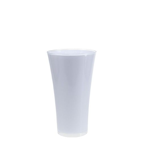 Wazon „Fizzy” Ø13,5cm W20,5cm biały 1 szt