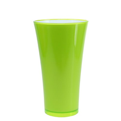 Floristik24 Wazon „Fizzy” Ø20cm W35cm jabłkowo-zielony 1 szt