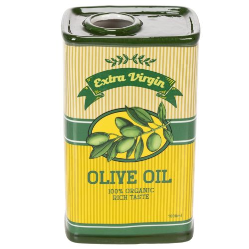 Floristik24 Ceramiczny wazon na oliwę z oliwek – idealna dekoracja stołu na suszone kwiaty, 18 cm