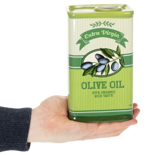 Produkt Wazon na oliwę, ceramiczny, idealny do dekoracji kuchni i stołu w stylu śródziemnomorskim, 18 cm