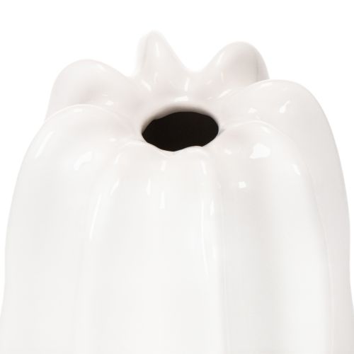 Wazon żebrowany, nowoczesny ceramiczny wazon na suszone kwiaty, 40 cm | Floristik24.pl