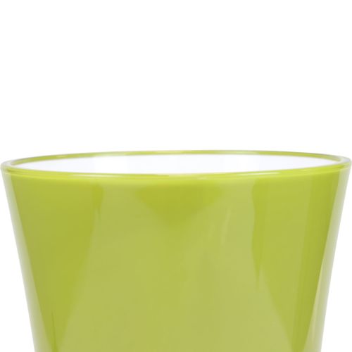 Produkt Wazon Wazon na zielone kwiaty Wazon dekoracyjny Fizzy Olive Ø16,5 cm W27 cm