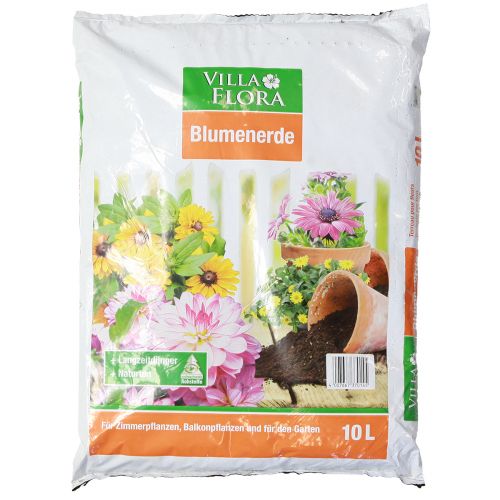 Floristik24 Ziemia doniczkowa Villa Flora 10l