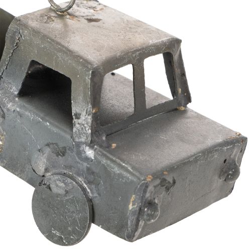 Produkt Dekoracyjne metalowe samochody w stylu vintage do zawieszenia, różne rozmiary, 9-10 cm, 4 sztuki