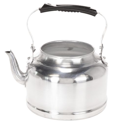 Dekoracyjny dzbanek/doniczka w stylu vintage, metal z imitacją cynku, Ø19cm, wys. 15cm | Floristik24.pl