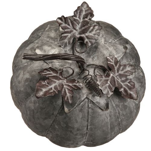 Floristik24 Vintage cynkowa dekoracyjna dynia jesienna dekoracja wykonana z metalu Ø21cm W20cm