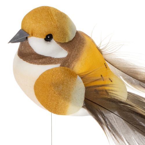 Produkt Ozdoby w kształcie ptaków do świątecznej dekoracji stołu. Uniwersalne paliki do ptaków, 10 cm, 12 sztuk.