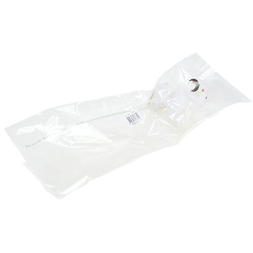 Floristik24 Ptak Panna Młoda i Pan Młody Biały 38cm