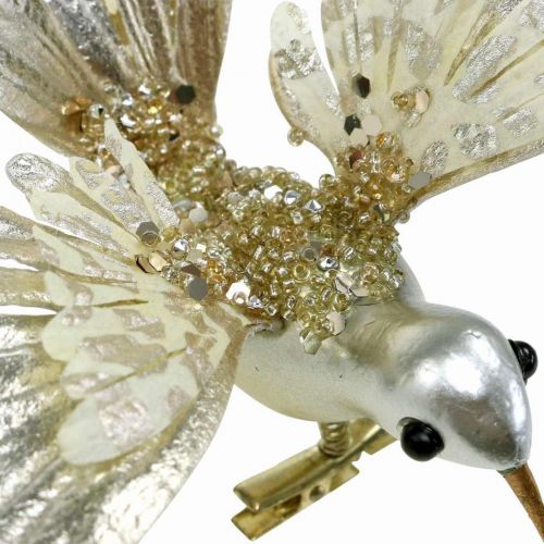 Floristik24 Koliber, Dekoracja choinkowa, Ptak Deco, Dekoracja świąteczna L20cm W20cm