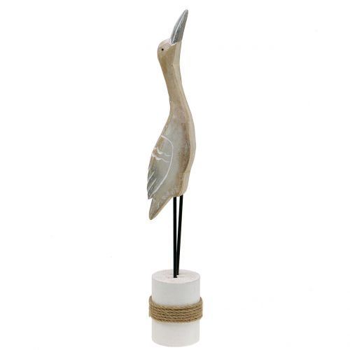Floristik24 Drewniana rzeźba ptaka wys.40cm