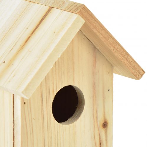 Floristik24 Domek dla ptaków Drewniany domek lęgowy sikorka modra, drewno jodłowe 11,5×11,5×18cm