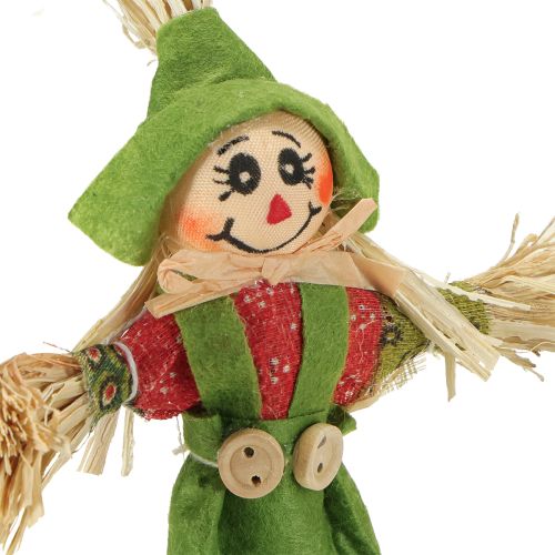 Produkt Paliki do kwiatów stracha na wróble zielono-pomarańczowe wys. 16 cm 16 szt.