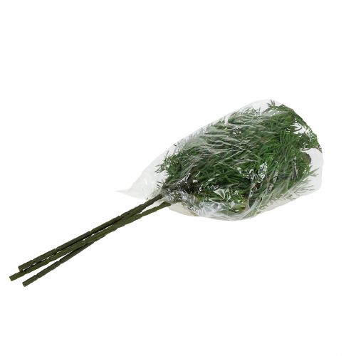 Floristik24 Gałązka jałowca z szyszką zielona 39cm 3szt.