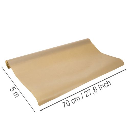Rolka papieru woskowego do florystyki i żywności, 70cm x 5m | Floristik24.pl
