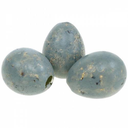 Produkt Dekoracja z jajka przepiórczego szara marmurkowa pusta 3cm Dekoracja wielkanocna 50 szt