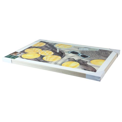 Produkt Dekoracja ścienna obraz letniej dekoracji z lemoniadą cytrynową 40×60cm