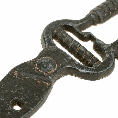 Floristik24 Nożyce ogrodowe Hook Rail Ciemny Brąz 25cm x 15cm