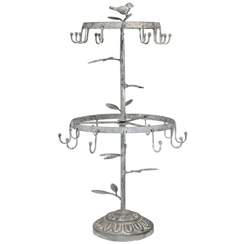 Floristik24 Metalowy nośnik produktu w kolorze rdzy, do wieszaków dekoracyjnych Ø24cm W49cm