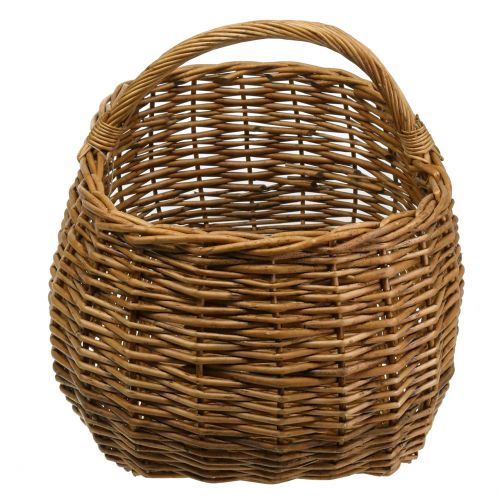 Floristik24 Kosz Wiklinowy Owalny 48cm x 34cm H25cm