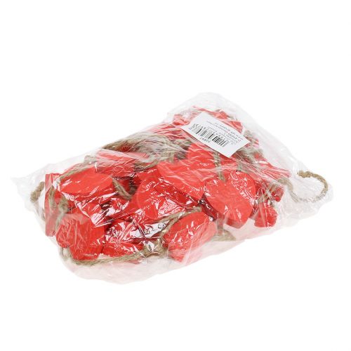 Produkt Zawieszka świąteczna mix czerwona 34 szt