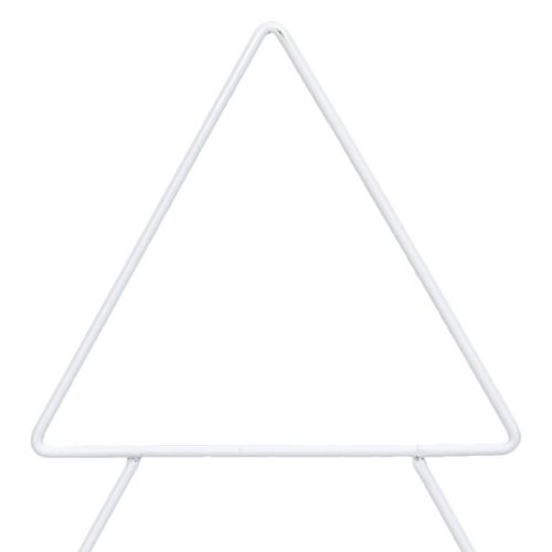 Produkt Choinka metalowa biała do postawienia i dekoracji 41cm