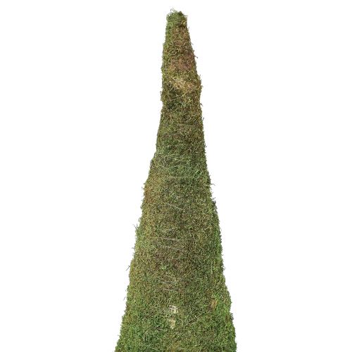 Produkt Ozdoba z mchu choinkowego w kolorze zielonym naturalnym Ø30cm W100cm