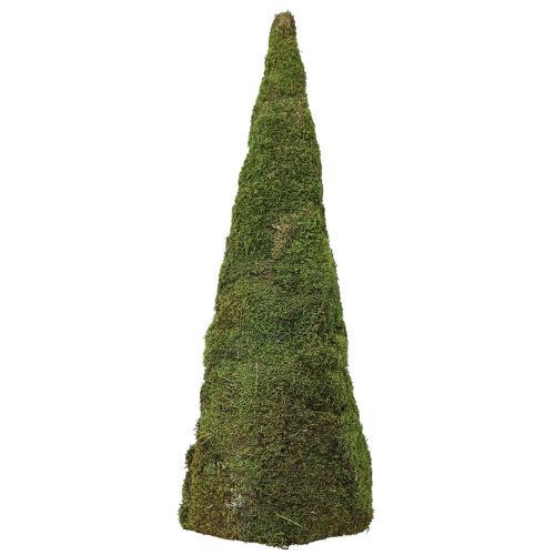 Produkt Ozdoba choinkowa z mchu w kolorze zielonym naturalnym Ø25cm W70cm