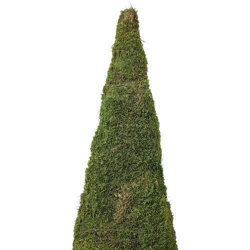 Produkt Ozdoba choinkowa z mchu w kolorze zielonym naturalnym Ø25cm W70cm